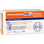 Paracetamol 1000 mg HEXAL® Zäpfchen