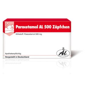 Paracetamol AL 500 Zäpfchen