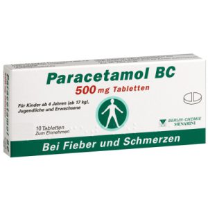 Paracetamol BC 500 mg Tabletten