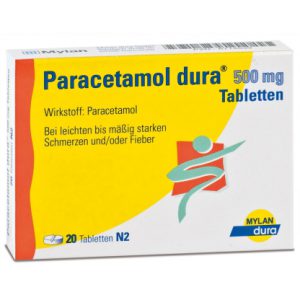 Paracetamol dura® 500 mg Tabletten