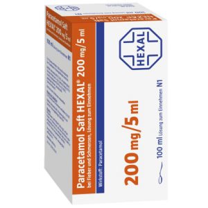 Paracetamol Saft HEXAL® 200 mg/5 ml
