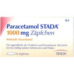 Paracetamol STADA® 1000 mg Zäpfchen