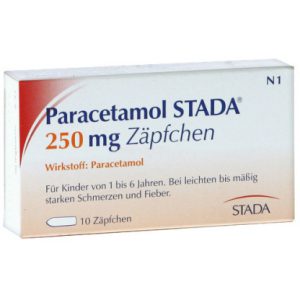 Paracetamol STADA® 250 mg Zäpfchen