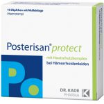 Posterisan® protect Zäpfchen mit Mulleinlage (Haemotamp)