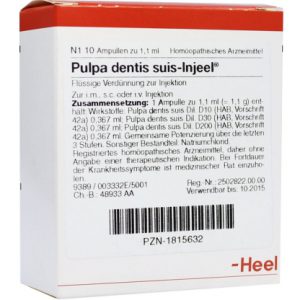 Pulpa dentis suis-Injeel® Ampullen
