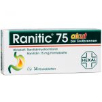 Ranitic® 75 mg akut bei Sodbrennen