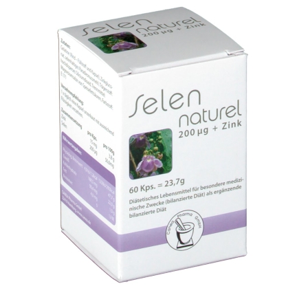 Selen naturel 200 µg + Zink