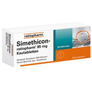 Simethicon-ratiopharm® 85 mg Kautabletten
