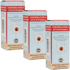 Strophanthus D4 Sanum Tabletten