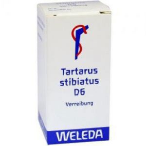 Tartarus Stibiatus D6 Trituration