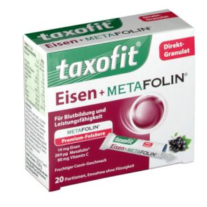 taxofit® Eisen + Metafolin® Direkt-Granulat