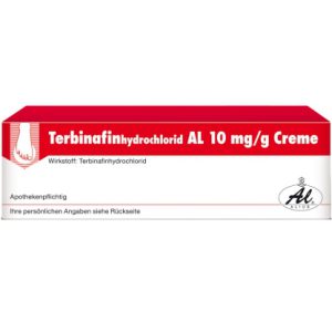 Terbinafinhydrochlorid AL 10 mg/g Creme