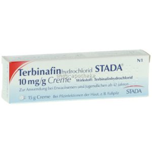 Terbinafinhydrochlorid STADA® 10 mg Creme