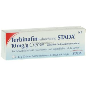 Terbinafinhydrochlorid STADA® 10 mg Creme