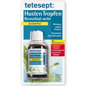 tetesept® Husten Tropfen Bronchial-activ Zuckerfrei