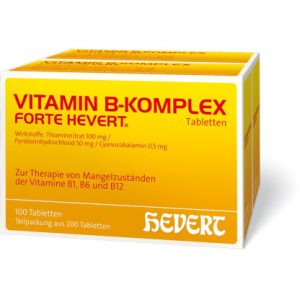 VITAMIN B-KOMPLEX FORTE HEVERT® Tabletten