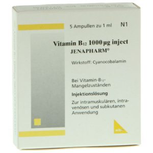 Vitamin B12 1000 µg inject JENAPHARM®