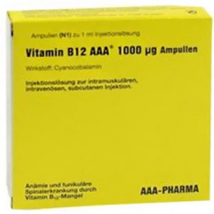 Vitamin B12 AAA® 1000µg Ampullen