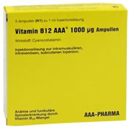 Vitamin B12 AAA® 1000 µg Ampullen