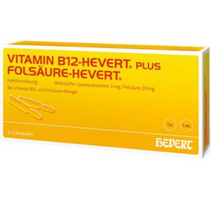 Vitamin B12-Hevert plus Folsäure-Hevert