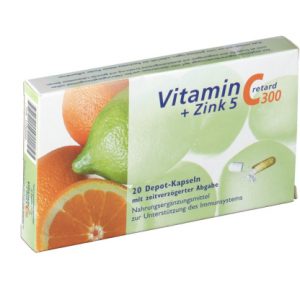 Vitamin C 300 + Zink Retardkapseln