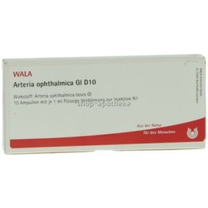 WALA® Arteria ophthalmica Gl D 10