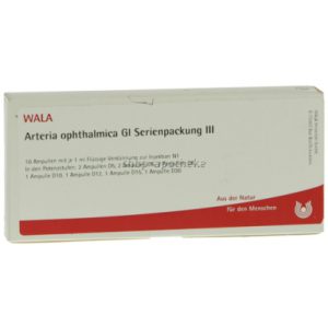 WALA® Arteria ophthalmica Gl Serienpackung 3 Ampullen