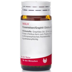 Wala® ROSENEISEN/ Graphit Globuli