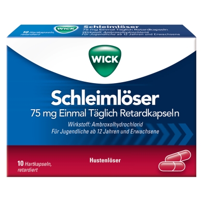 WICK Schleimlöser 75 mg Einmal Täglich