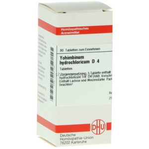 Yohimbinum hydrochl. D 4 Tabl.