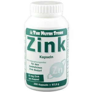 Zink 15 mg Kapseln