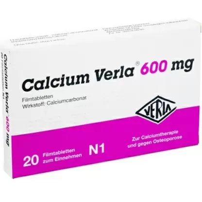 Calcium Verla® 600 mg Filmtabletten