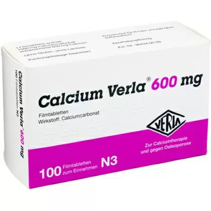 Calcium Verla® 600 mg Filmtabletten