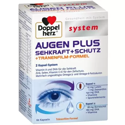 Doppelherz® system AUGEN PLUS SEHKRAFT + SCHUTZ