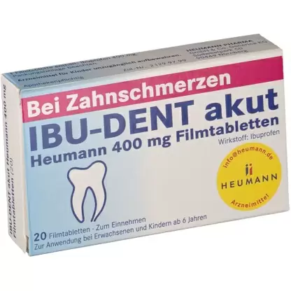 IBU DENT akut Heumann 400 mg Filmtabletten
