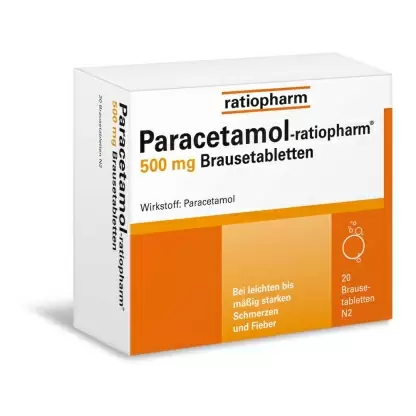 Paracetamol-ratiopharm® 500 mg Brausetabletten